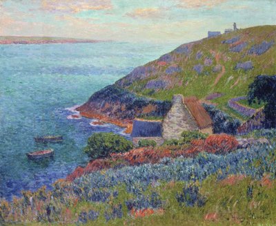 The Bay of Biscay, Brittany by Henry Moret
